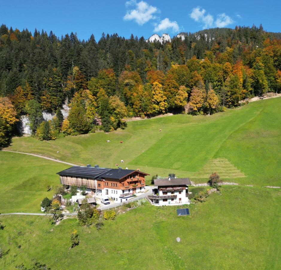 Apartamento Biobauernhof Schneiderbauer Unken Exterior foto