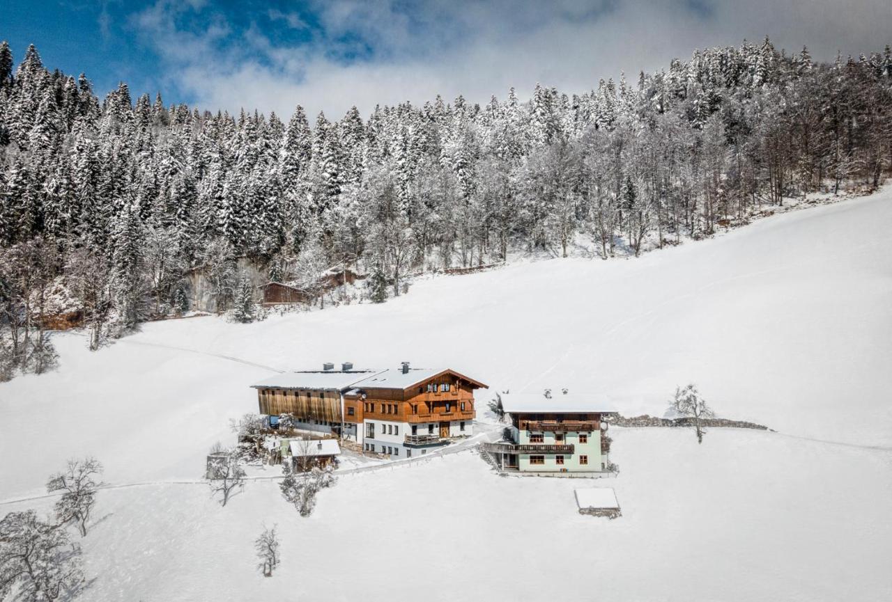 Apartamento Biobauernhof Schneiderbauer Unken Exterior foto