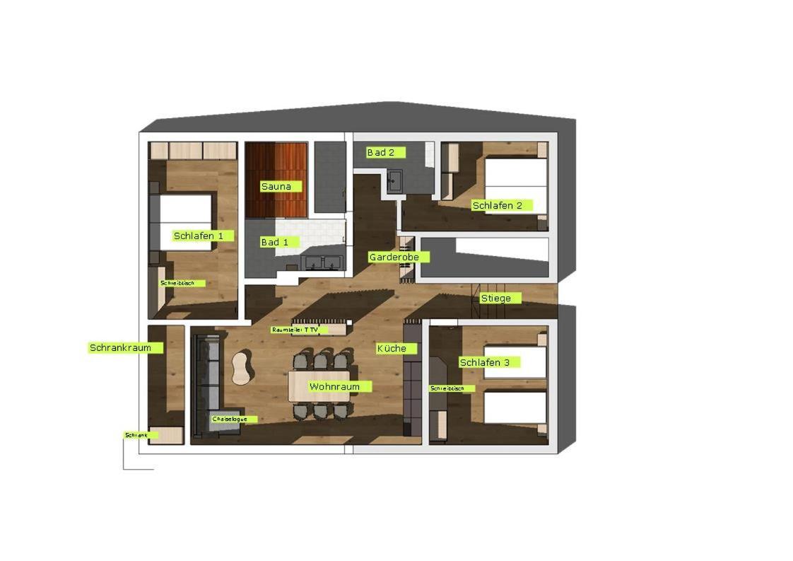 Apartamento Biobauernhof Schneiderbauer Unken Exterior foto