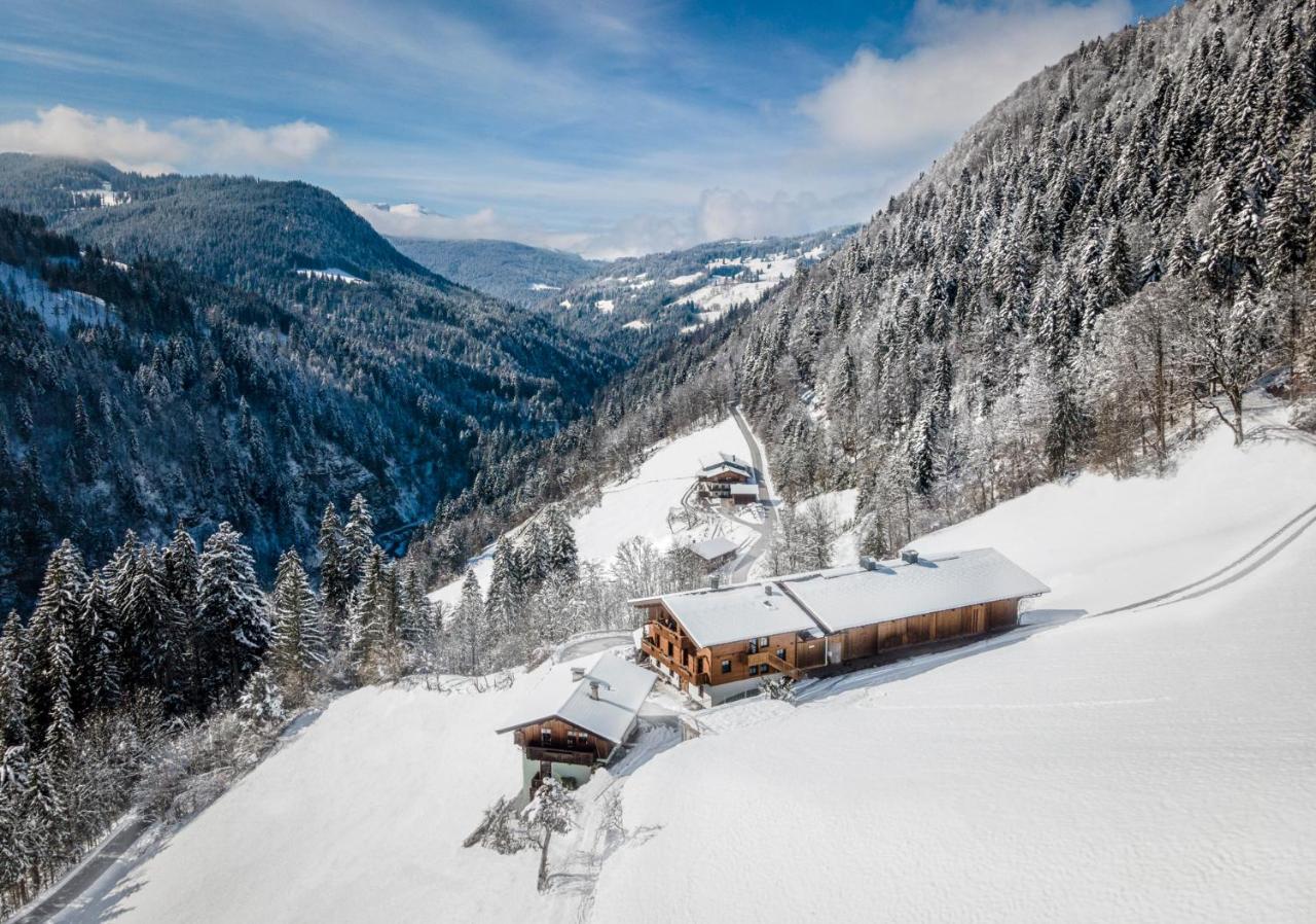 Apartamento Biobauernhof Schneiderbauer Unken Exterior foto